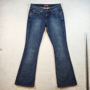 Levis 518 Superlow Bootcut Jeans Womens 30x28 Blue Medium Wash Good Y2K Low Rise